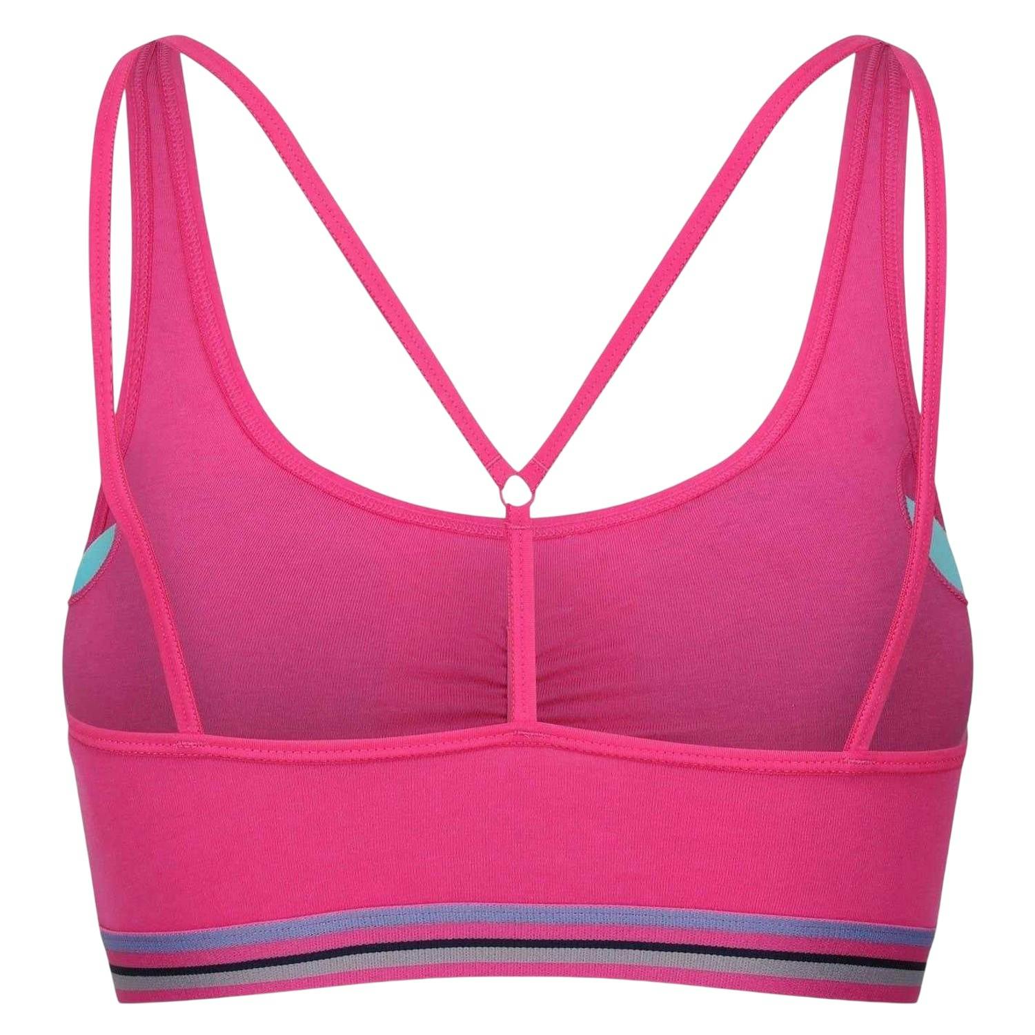 Reebok Women's Grey Jackie Sports Bra - Marl Marl - S - Marl Marl - 100% Mixed