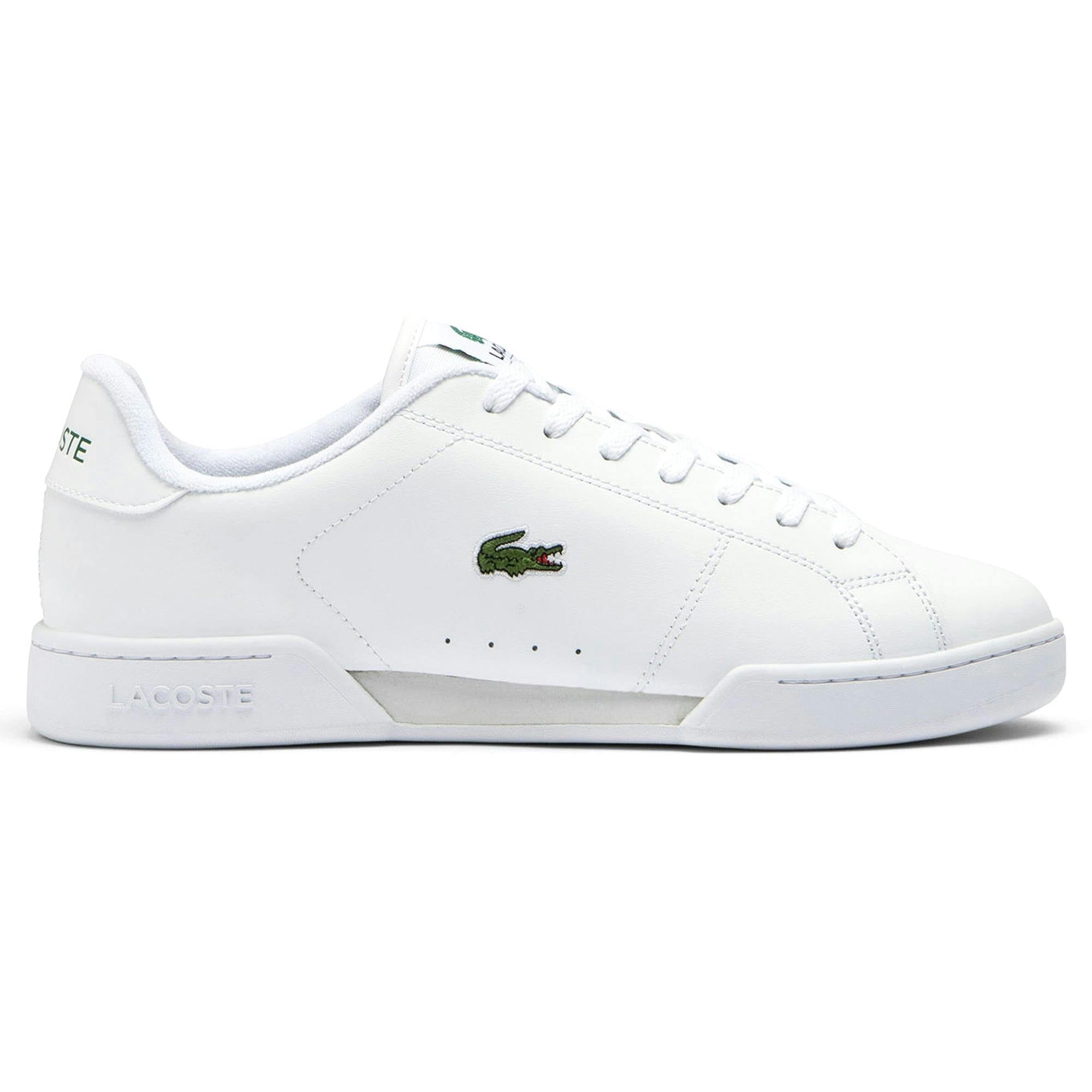 Lacoste White Carnaby Cup Leather Trainer - / - Uk 7