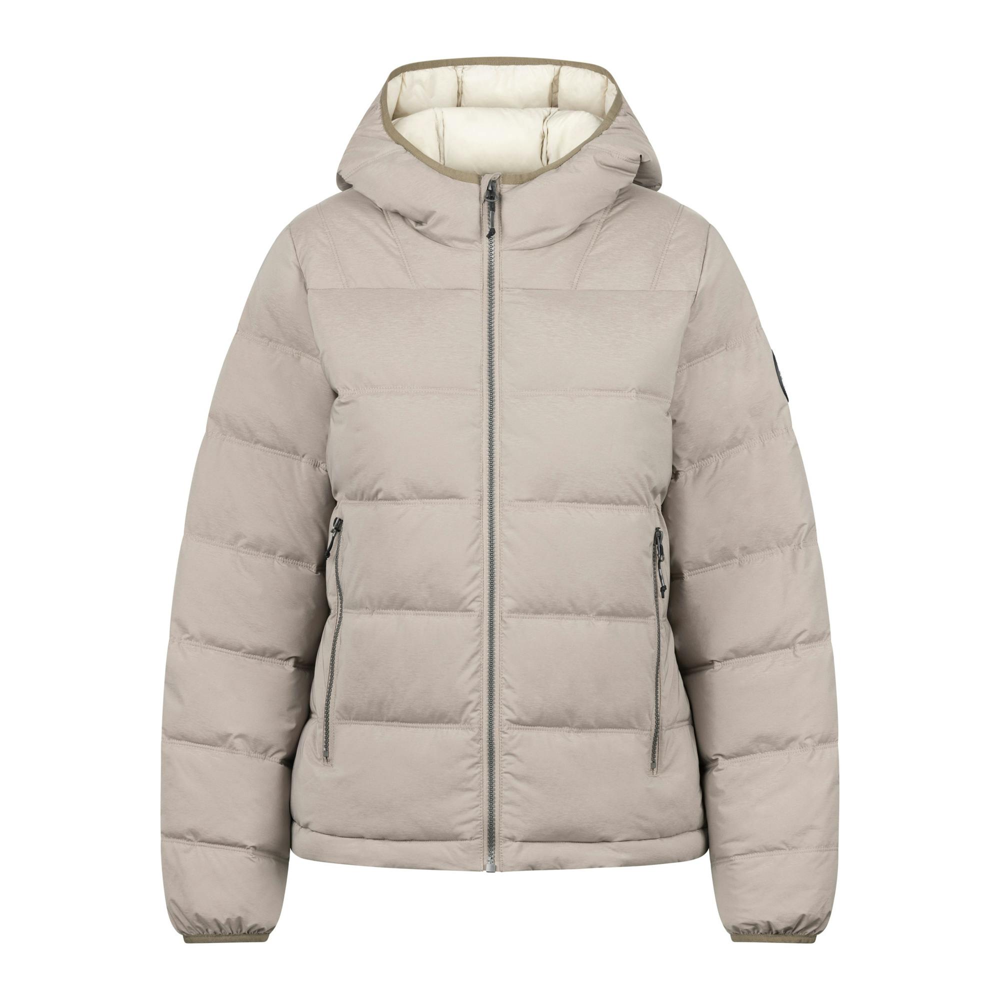Trespass Women's Rollins Hooded Jacket - Sand - Xl - Sand - 100% Polyester