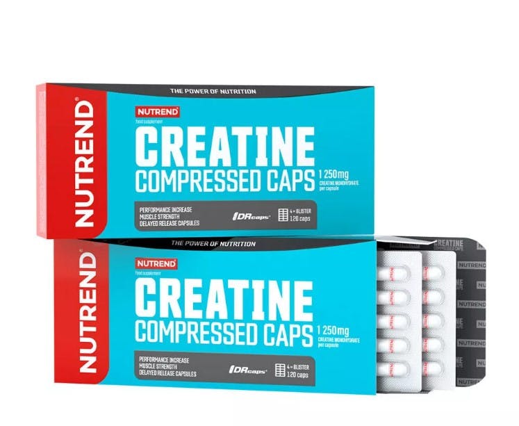 Nutrend Creatine Compressed Caps - 120 Caps - Image 3