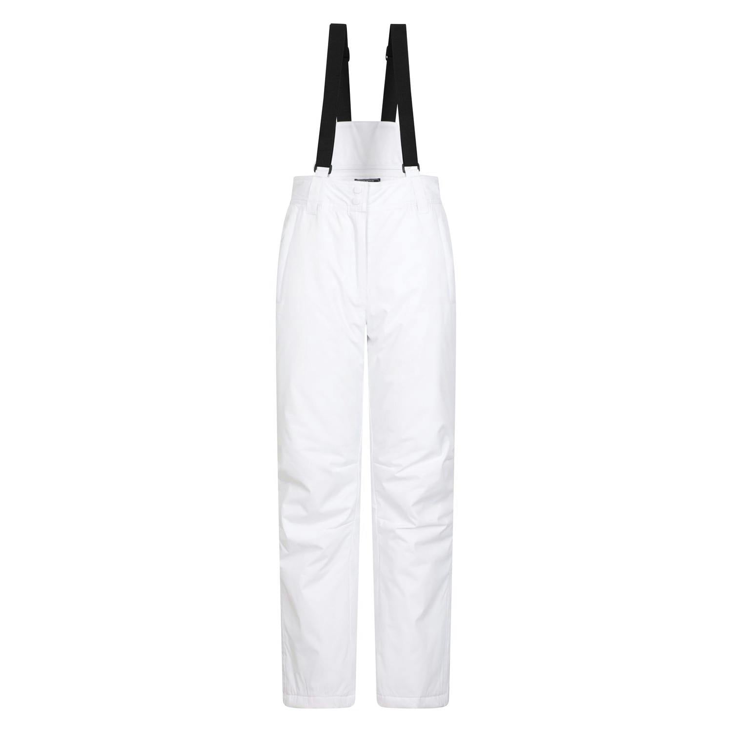 Mountain Warehouse Women's White Moon Slim Leg Ski Trousers - 8 Uk - 100% Polyester