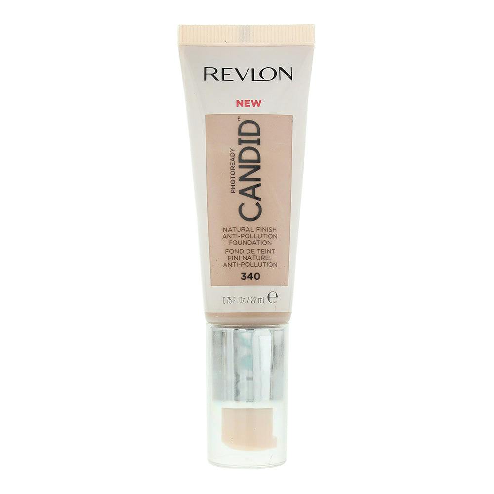 Photoready Candid Beige Revlon Natural Finish Anti-Pollution 340 True Foundation 22Ml