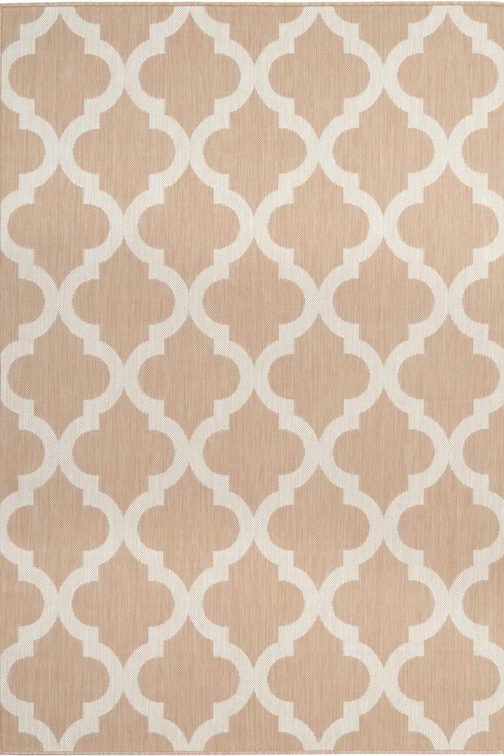 The Rugs Beige Ecology Outdoor Rug | 400B - 120X170 Cm