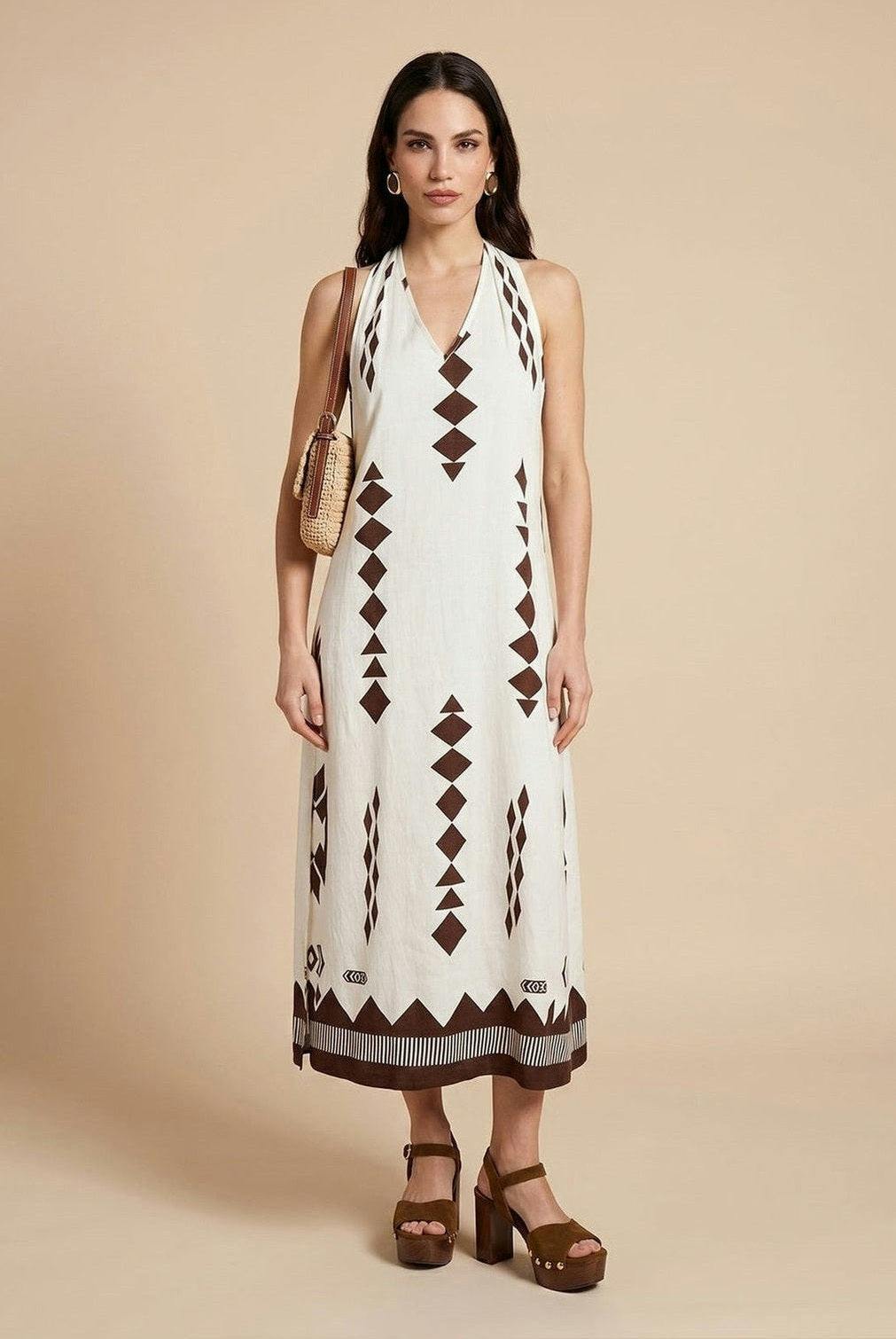 Urban Bliss Patterned Maxi Dress - 12