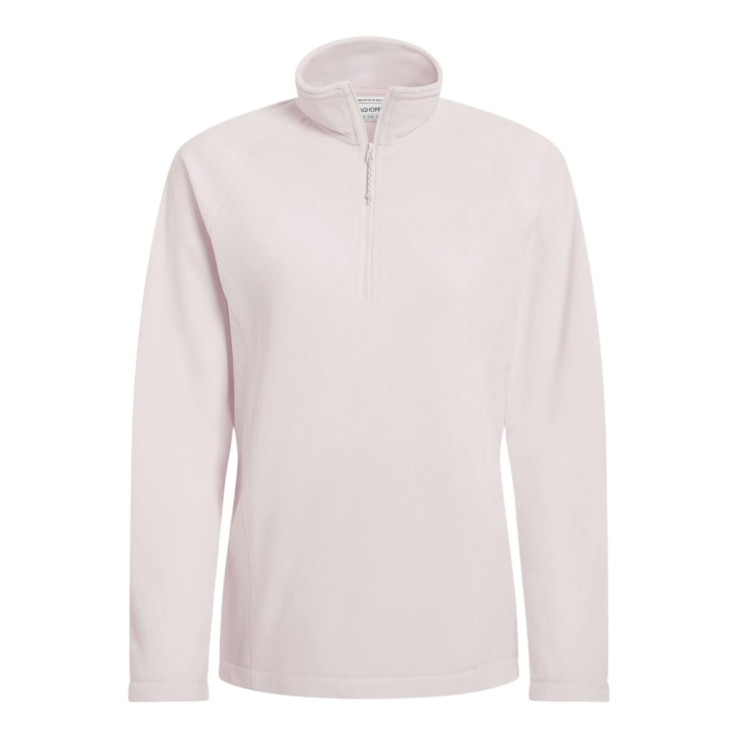 Craghoppers Women's Miska Vi Half Zip Fleece - Sugared Almond - 24 Uk - Sugared Almond - 100% Polyester