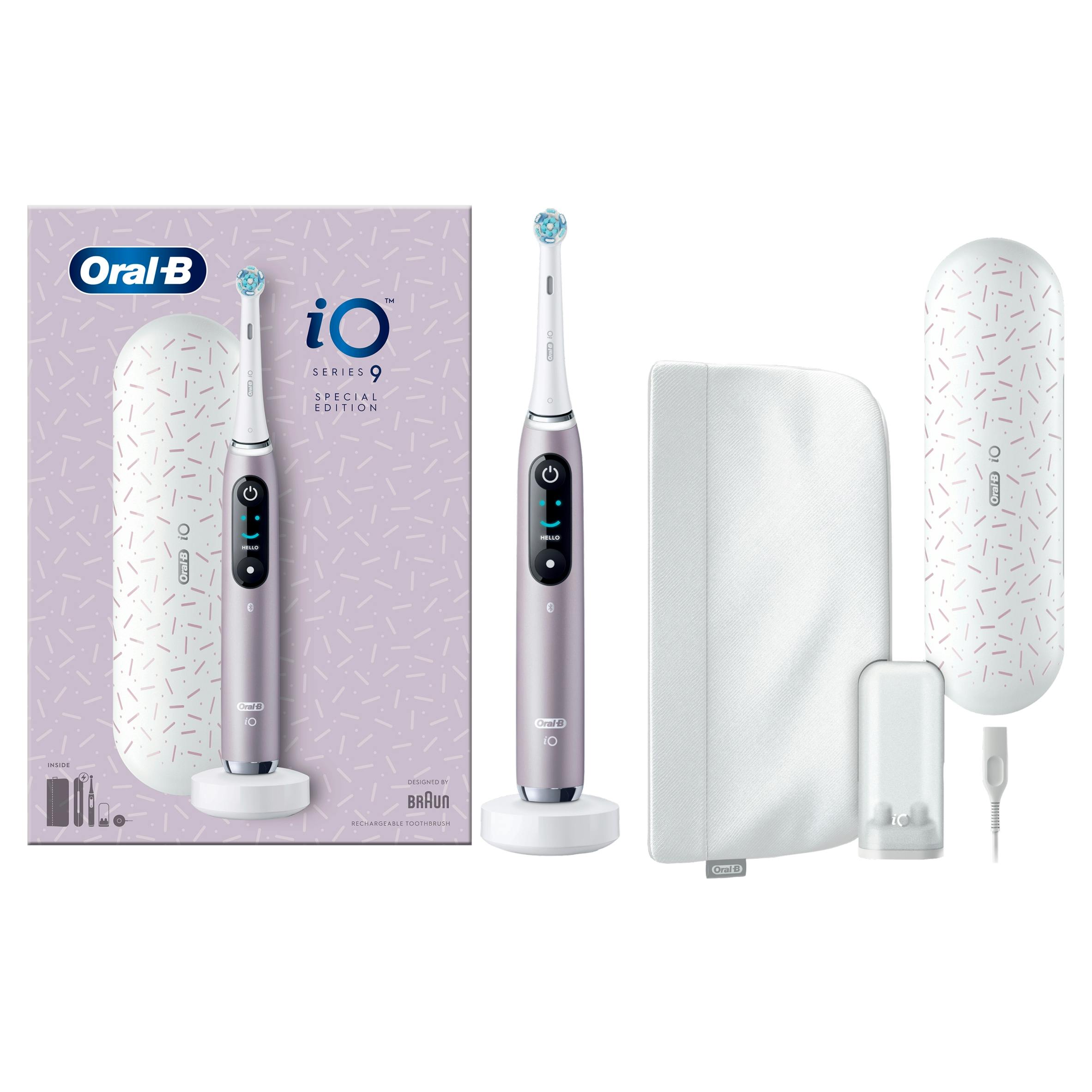 Oral-B Io 9 Special Edition Rose Quartz Electric Toothbrush