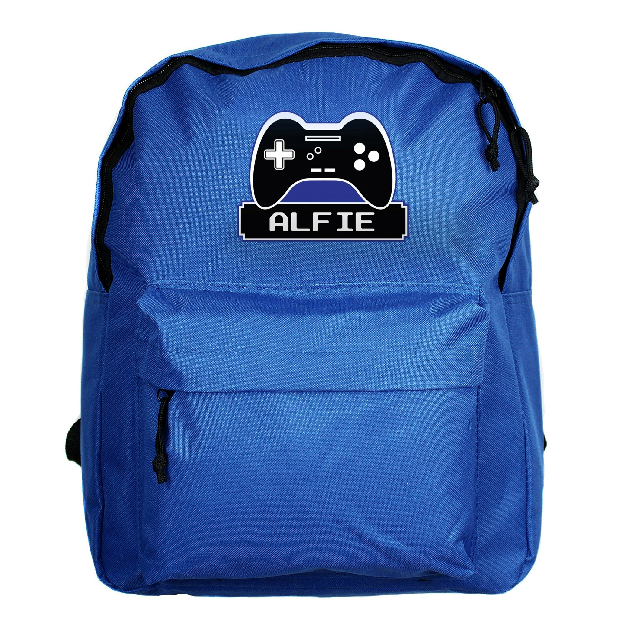 Personalised Memento Company Blue Personalised Gaming Backpack
