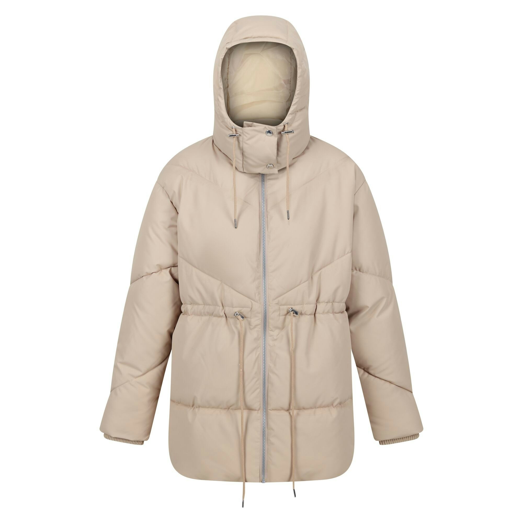 Regatta Women's Rurie Baffled Padded Jacket - Barleycorn - Barleycorn - Size 14 Uk