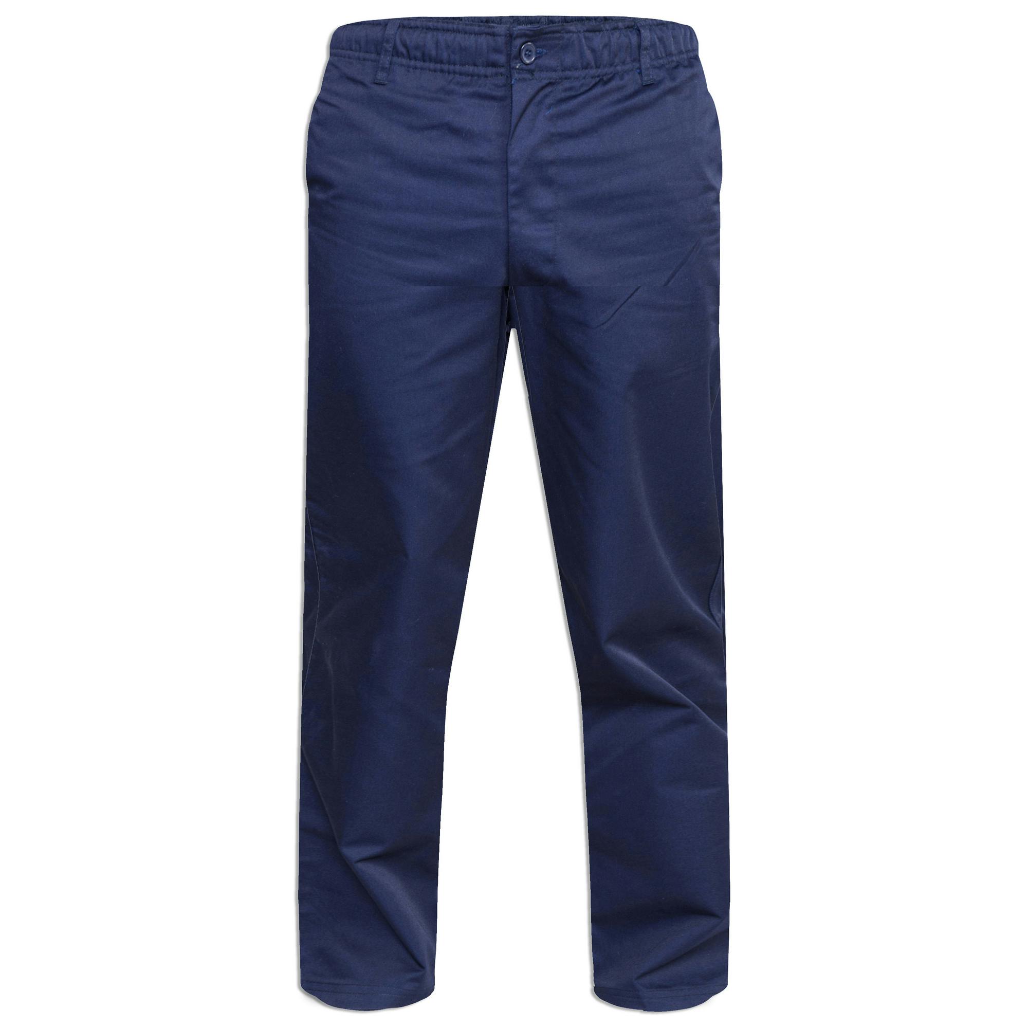 Duke Men's D555 Basilio Kingsize Rugby Trousers - Navy - 56R - Navy - 80% Polyester/20% Cotton