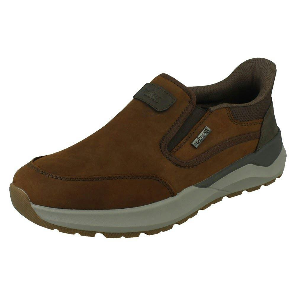 Rieker Men's Brown Ready To Go -Tex Casual Shoes 06052 - Uk 7.5