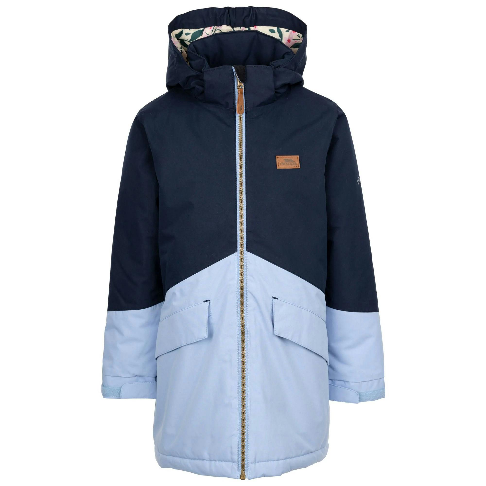Trespass (9-10 Years, Cornflower Blue) Childrens/Kids Oleta Waterproof Raincoat - Image 2