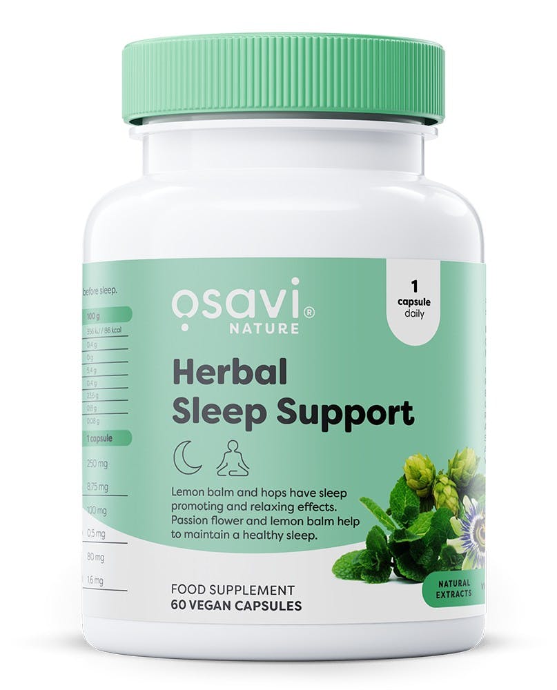 Osavi Herbal Sleep Support (Melatonin Free) - 60 Vegan Caps - Image 4