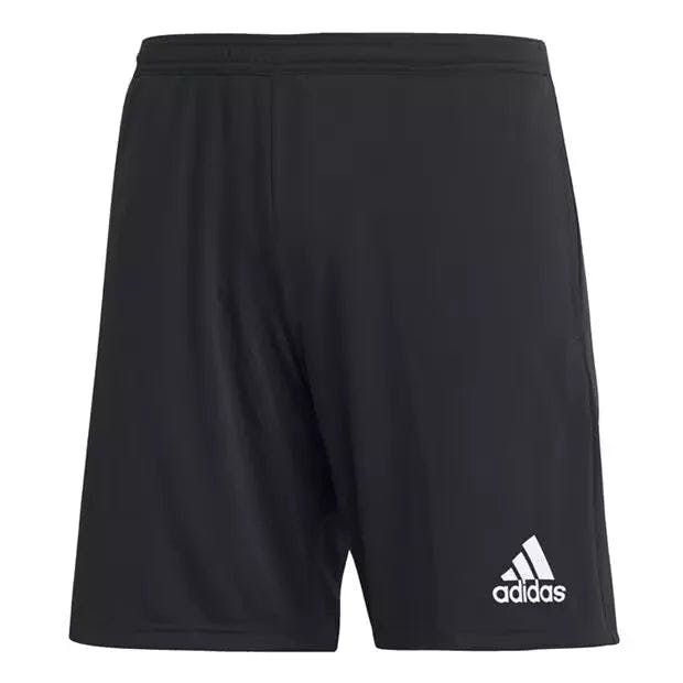 Adidas Men's Black Entrada 22 Training Shorts With Pockets Hb0575 - Xs
