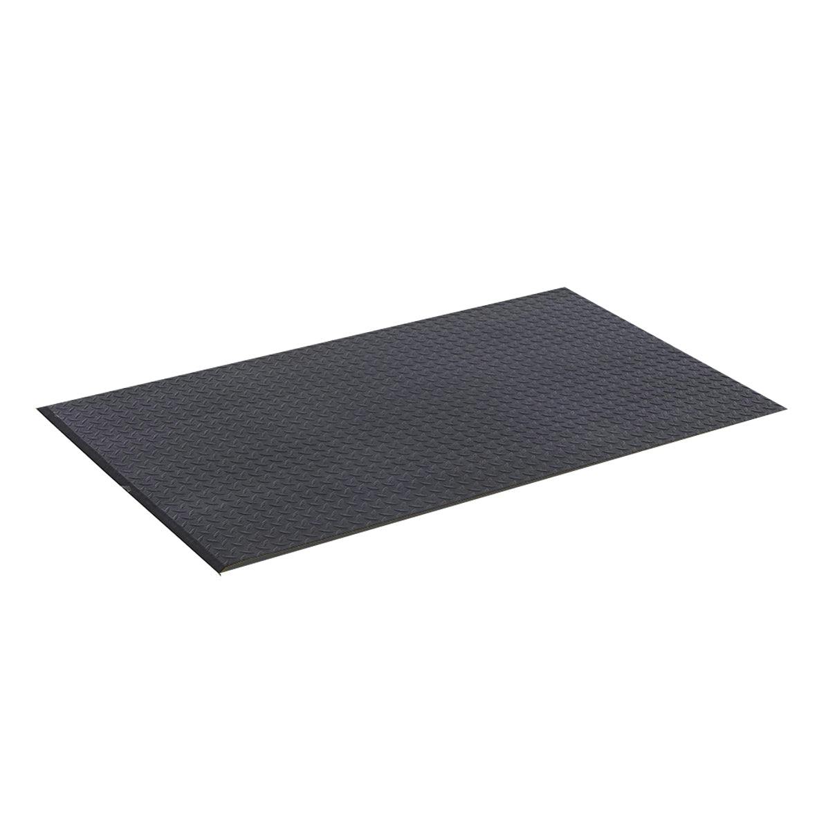 Rackhams Black Anti Fatigue Mat - Commercial & Industrial Use - 12.5Mm - 90X60cm