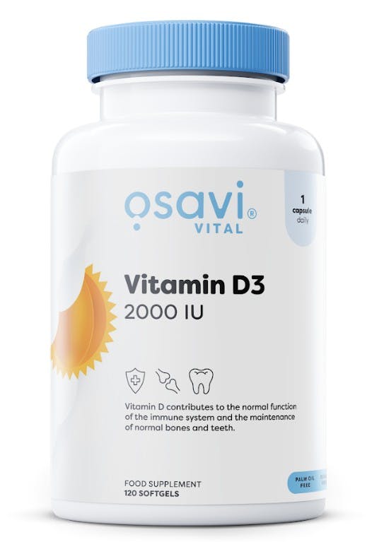 Osavi Vitamin D3, 2000Iu - 120 Softgels - Image 6