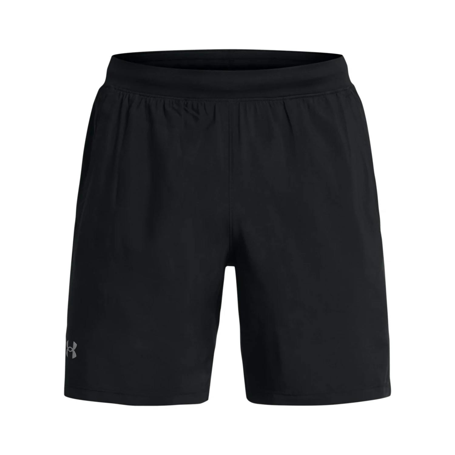 Under Armour Men's Black Launch Shorts - /Reflective - 3XL R - /Reflective - 100% Recycled Polyester