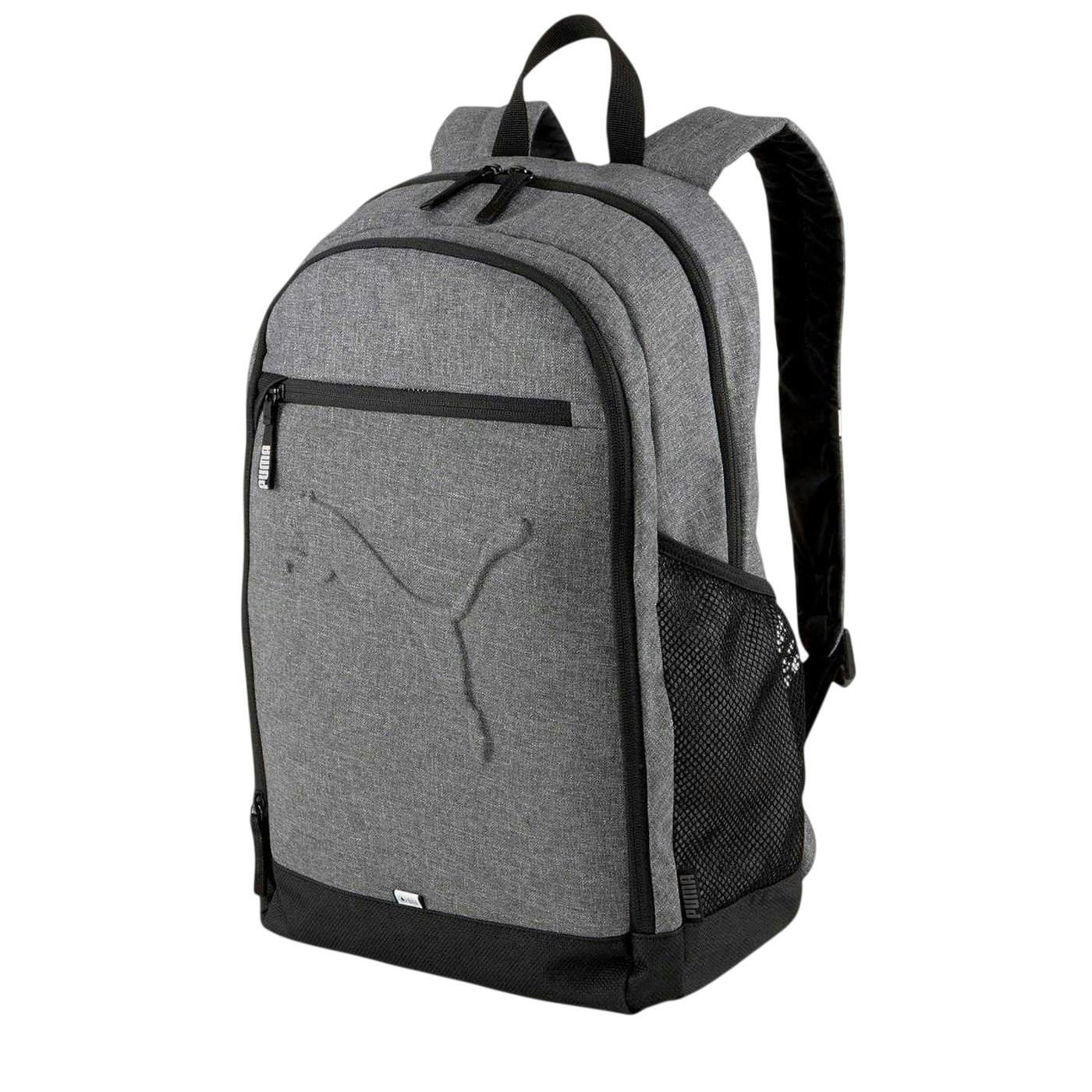 Puma Grey Buzz School Backpack - Heather - One Size - Heather