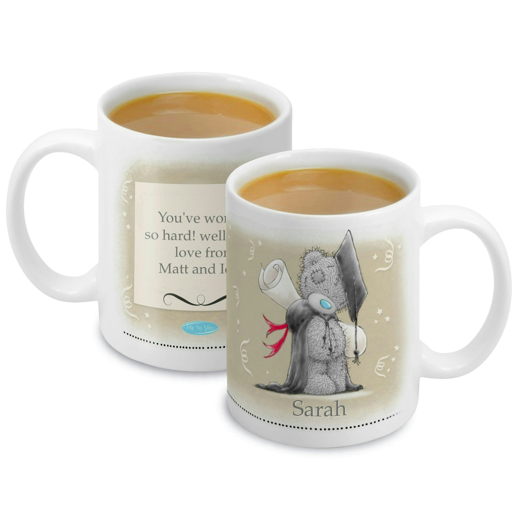 Rackhams Personalised Me To You Graduation Mug