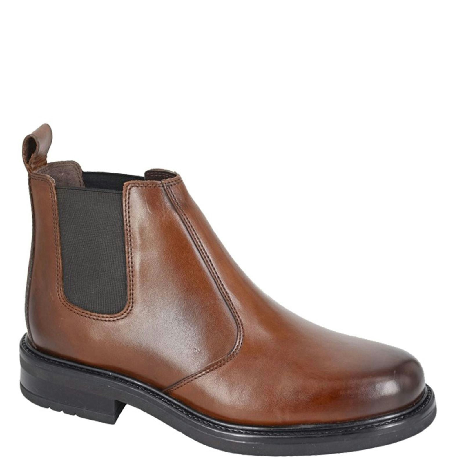 Roamers Brown M 049 Chelsea Boots - 12 Uk
