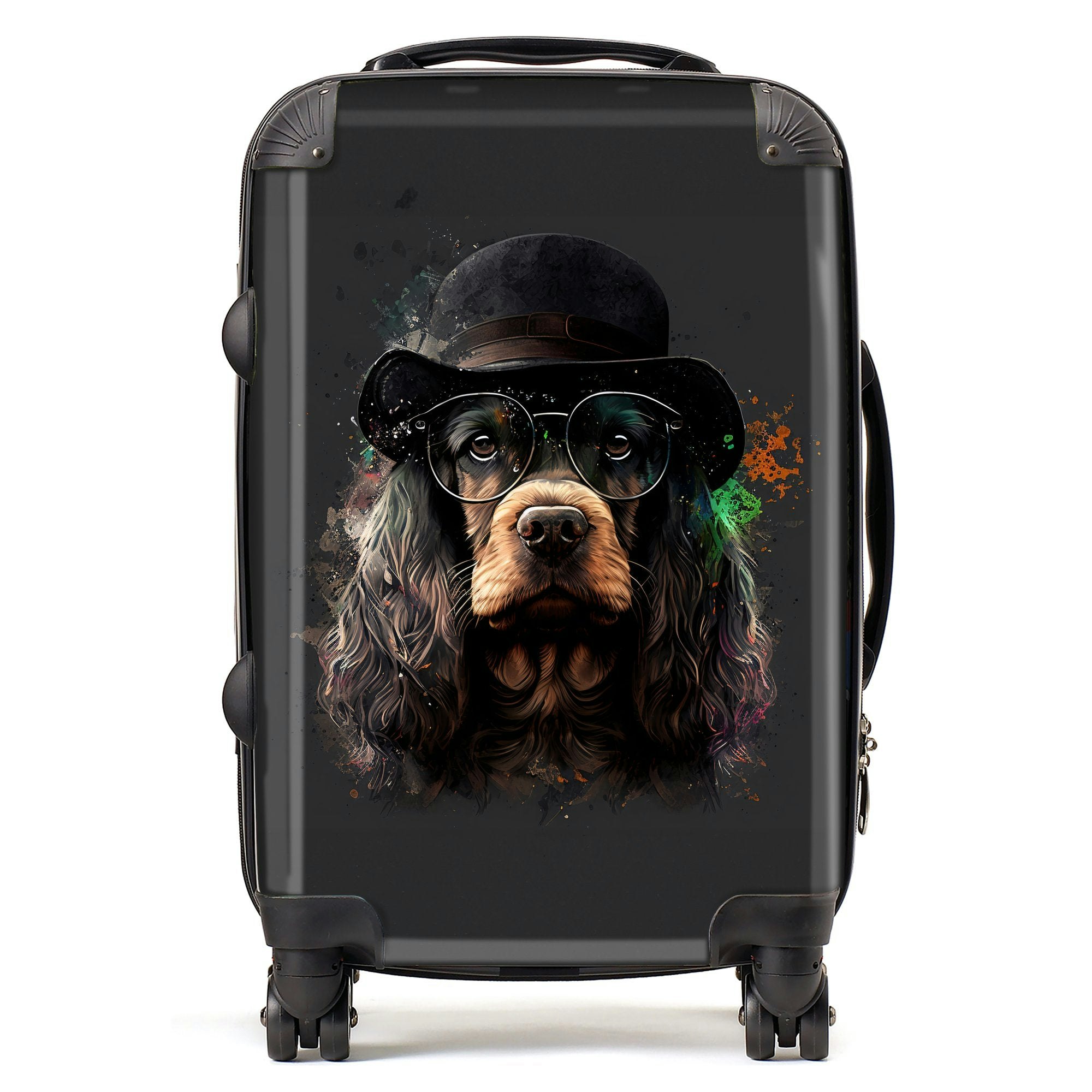 Warren Reed English Cocker Spaniel Splashart Suitcase - Cabin