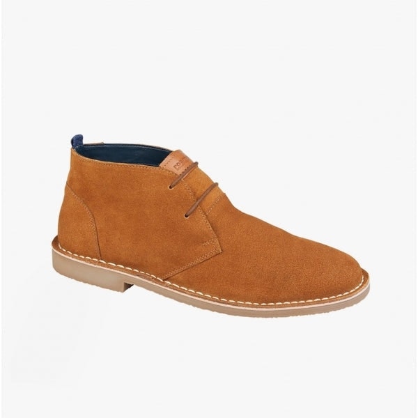 Roamers Men's M965bs Desert Boots Tan - Uk 12