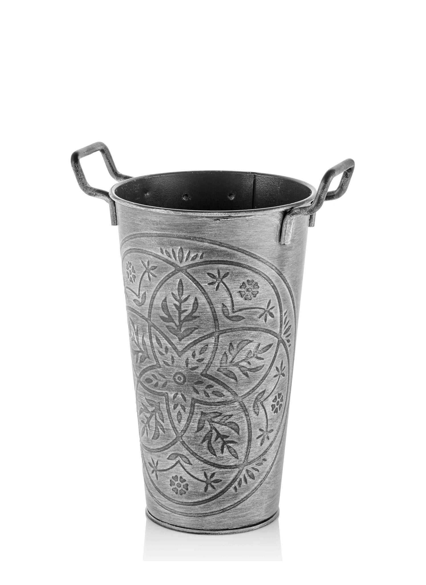 Rackhams Stone Collection Vase - 40 Cm (H) X 29 Cm (W) X 22 Cm (D)