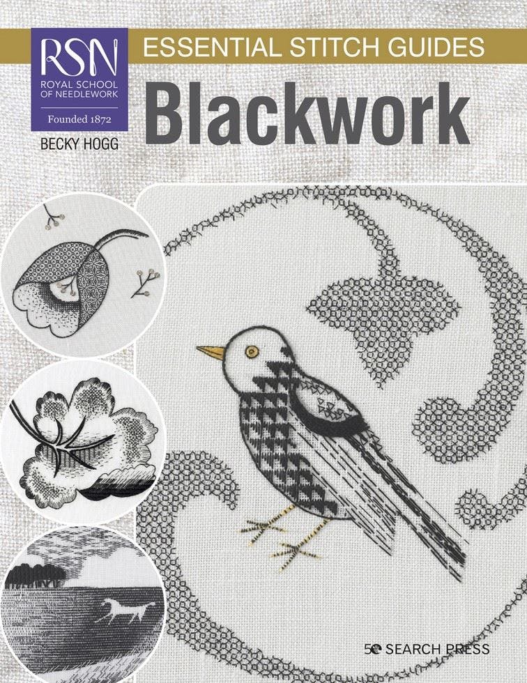 RSN Essential Stitch Guides: Blackwork: Large Format by Becky Hogg PAPERBACK - Image 9