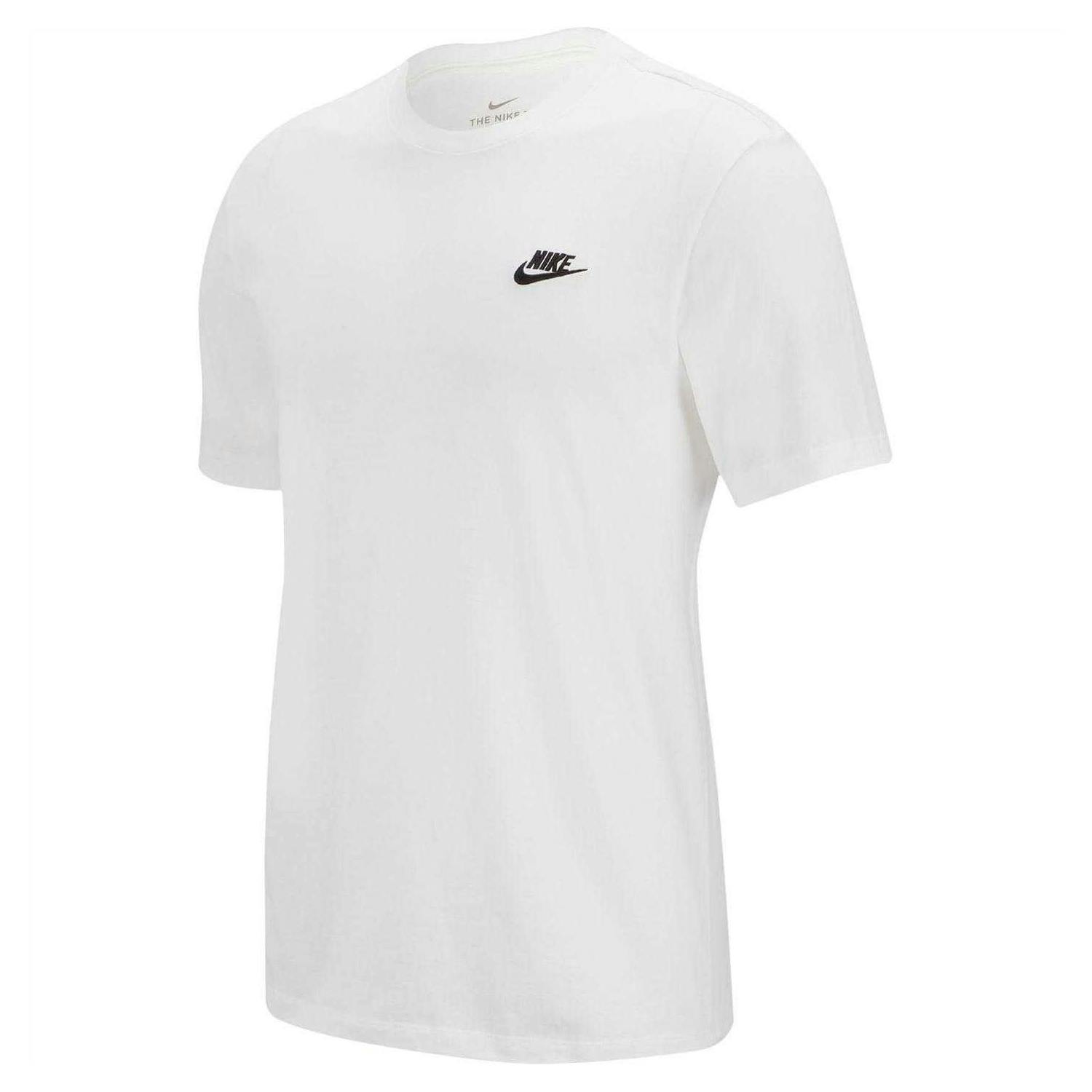 Nike Men's White Club T-Shirt - S - 100% Cotton
