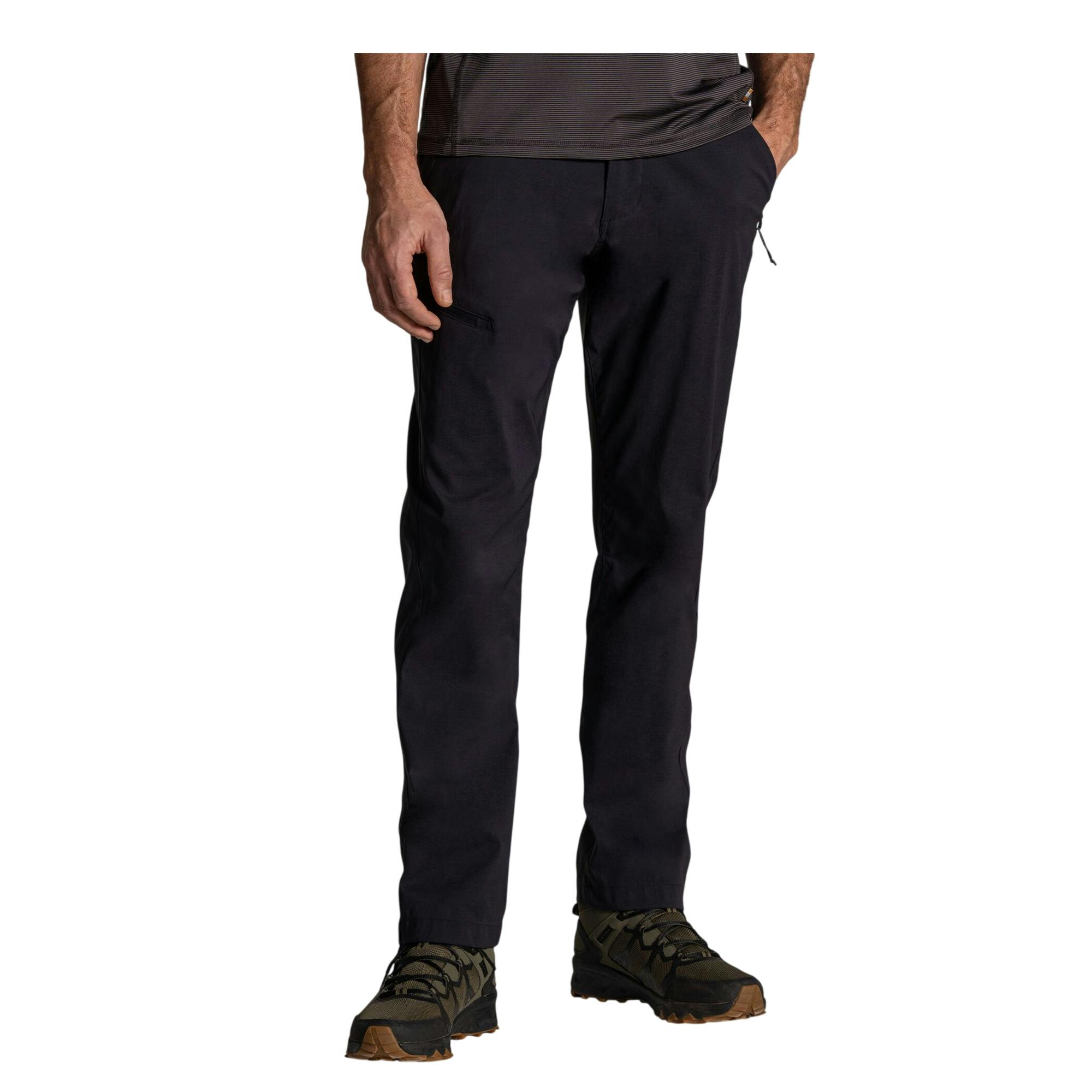 Craghoppers Men's Dark Kiwi Pro Iii Lightweight Trousers - Navy - 38L - Navy - 96% Recycled Nylon Polyamide/4% Elastane