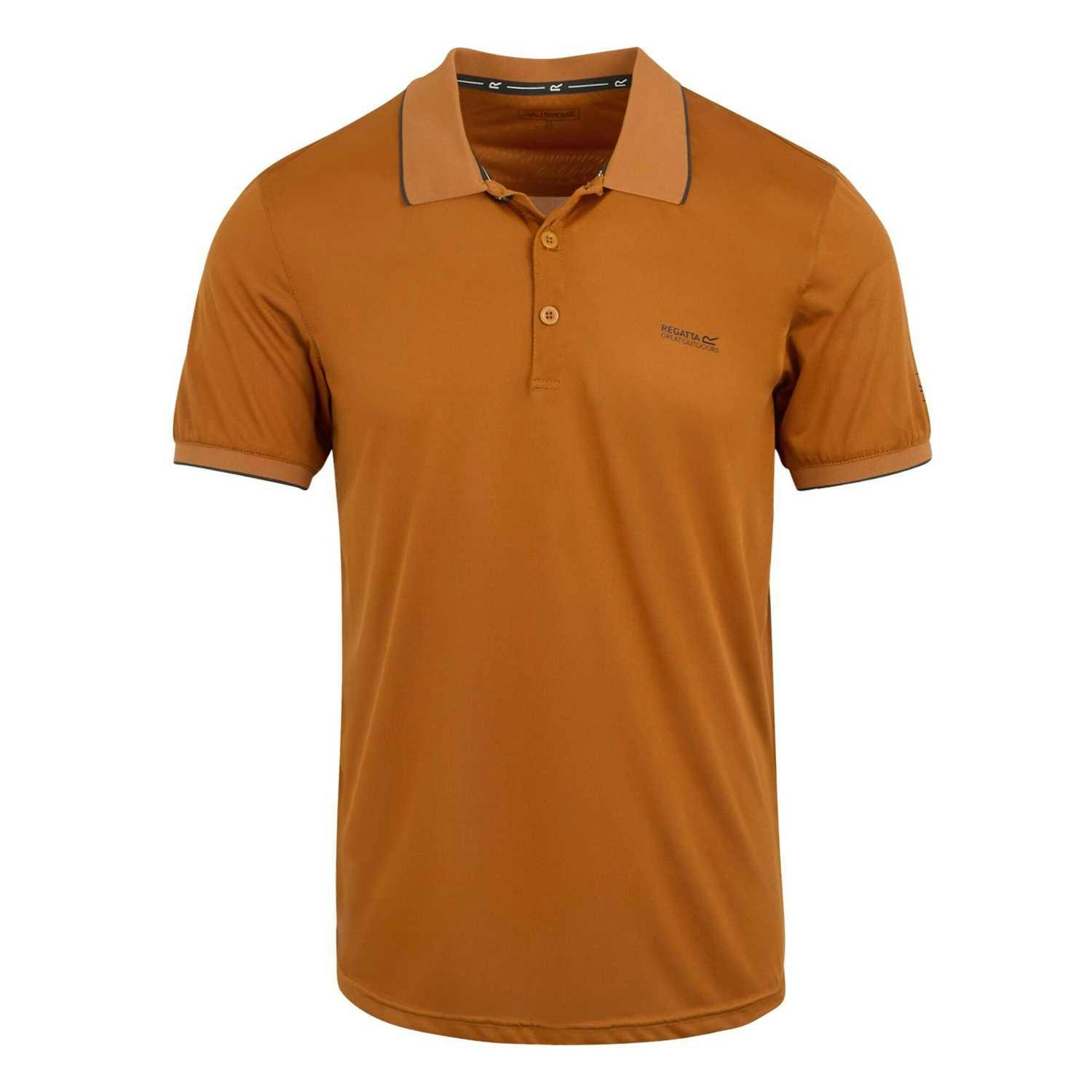 Regatta Men's Remex Ii Polo Shirt - Fox Solid - Fox Solid - 4XL - 100% Polyester