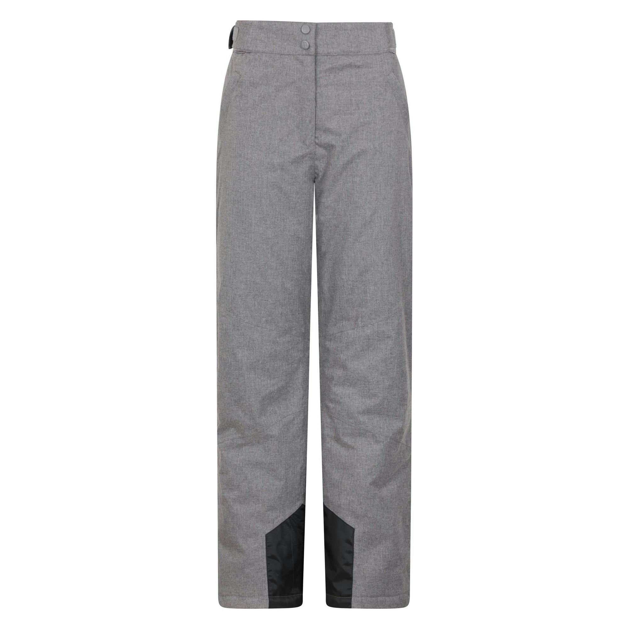 Mountain Warehouse Women's Grey Blizzard Ii Ski Trousers - 16 Uk - 100% Polyester