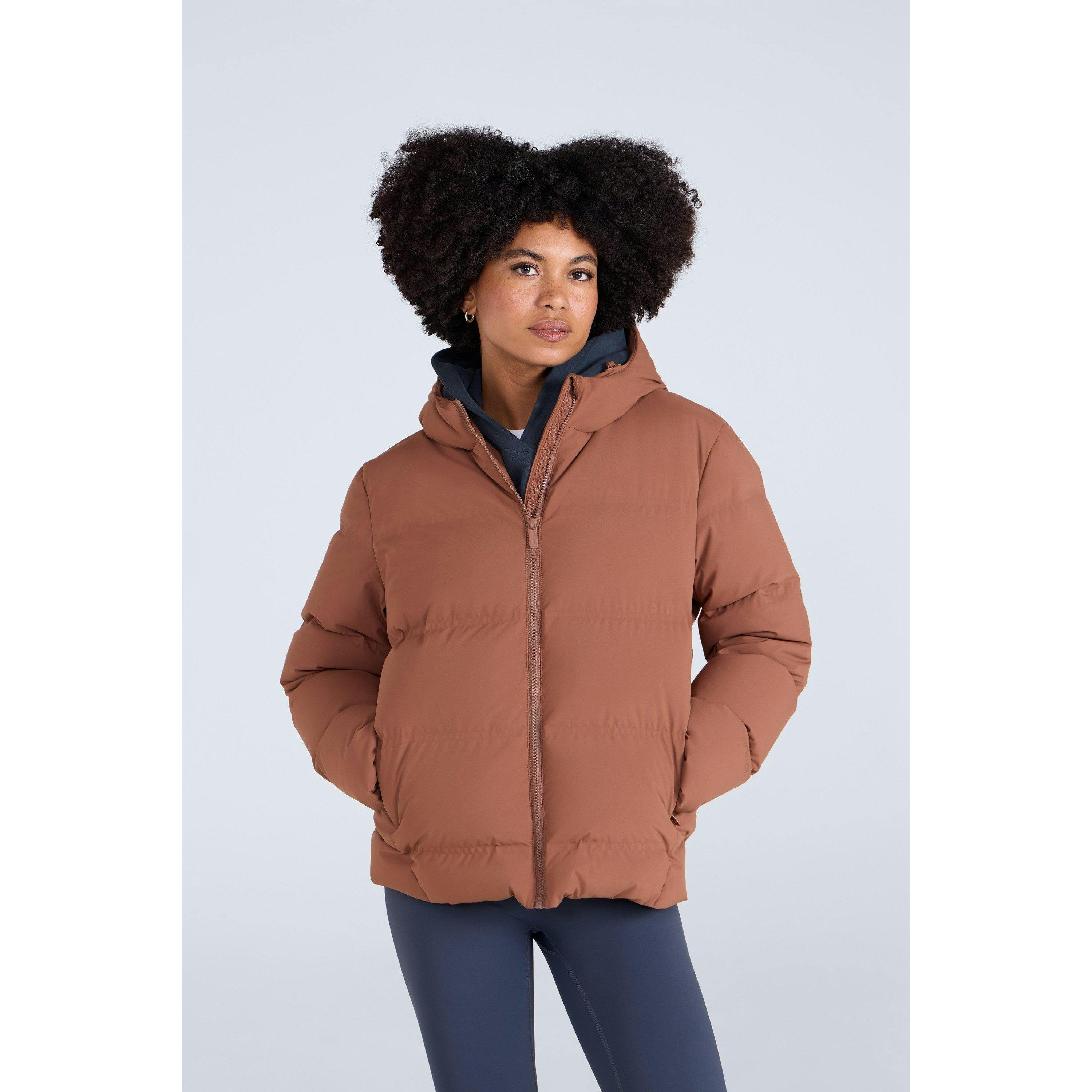 Animal Women's Cosi Cloud Down Jacket - Rust - 6 Uk - Rust - 100% Mixed