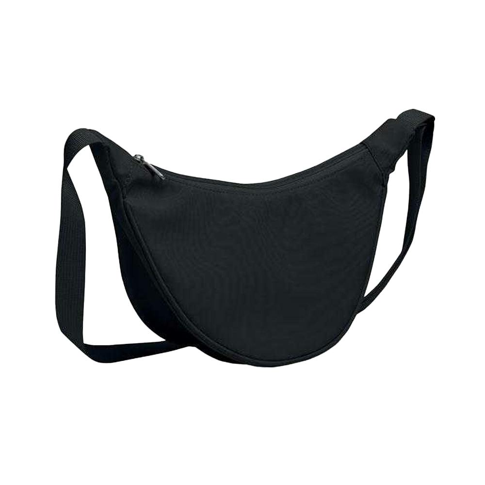 Midocean Black Korovin Cross Oxford Crossbody Bag - One Size - 100% Mixed