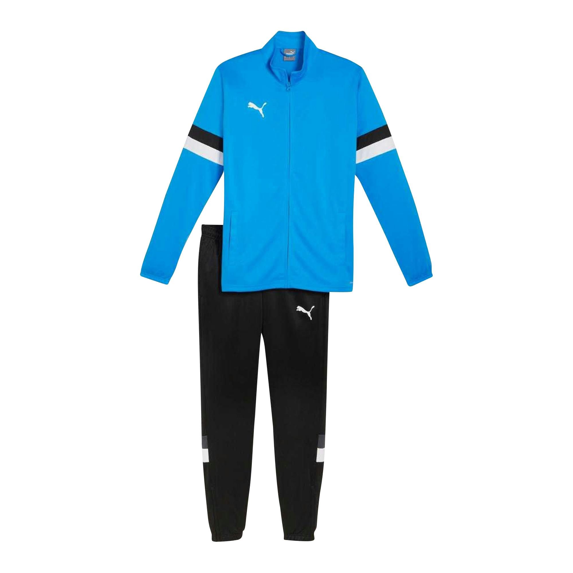 Puma Men's Blue Teamrise Woven Tracksuit - Xs - 100% Polyester