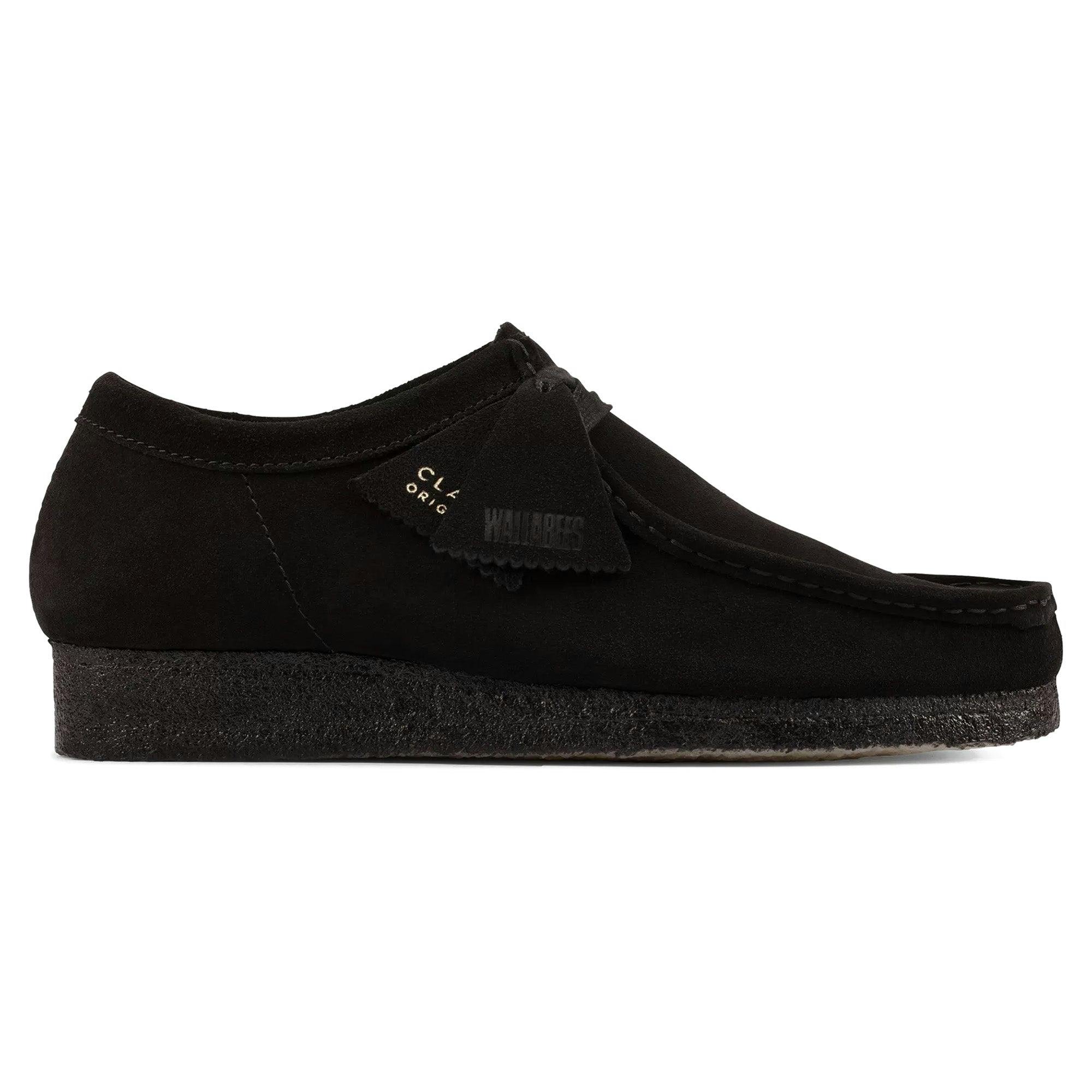 Clarks Originals Black Wallabee - Suede - Uk 9