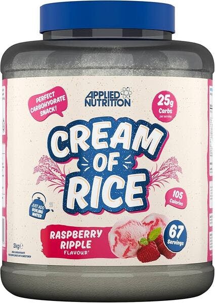 Applied Nutrition Cream Of Rice Energy Nutrition Raspberry Ripple Flavour - 2Kg - Image 5