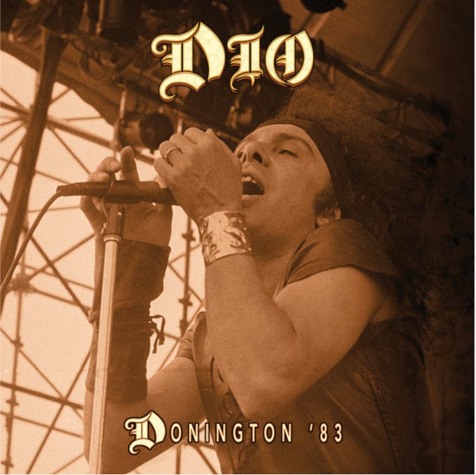 Eyesore Merch Black/Dark/Silver Dio 'Dio At Donington '83' Cd Digipack Lenticular Art Card