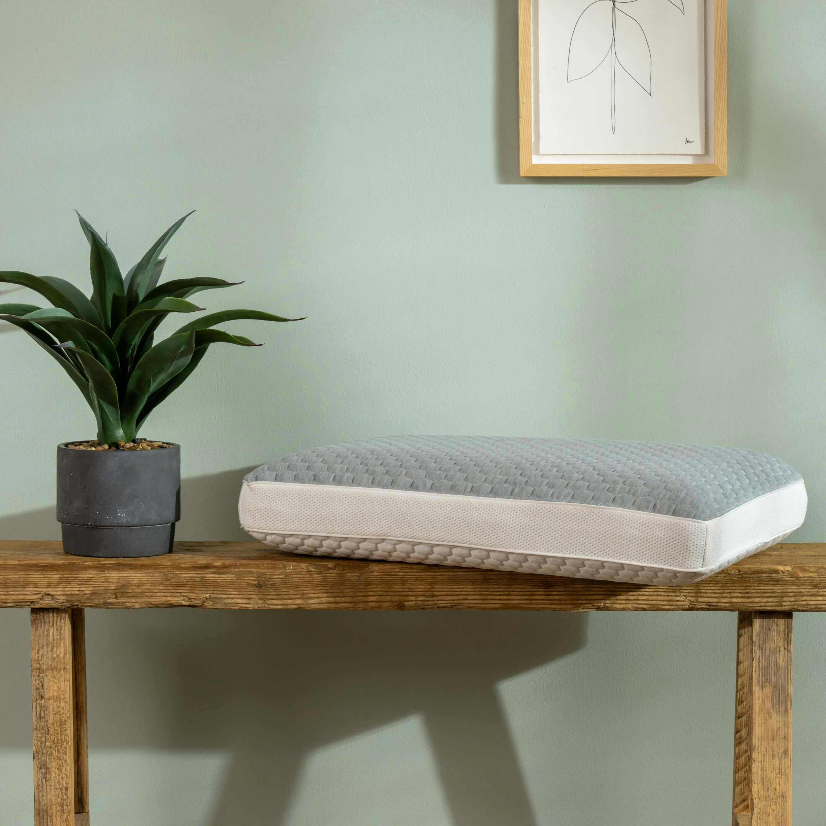 Soak&Sleep Memory Foam Cooling Pillow