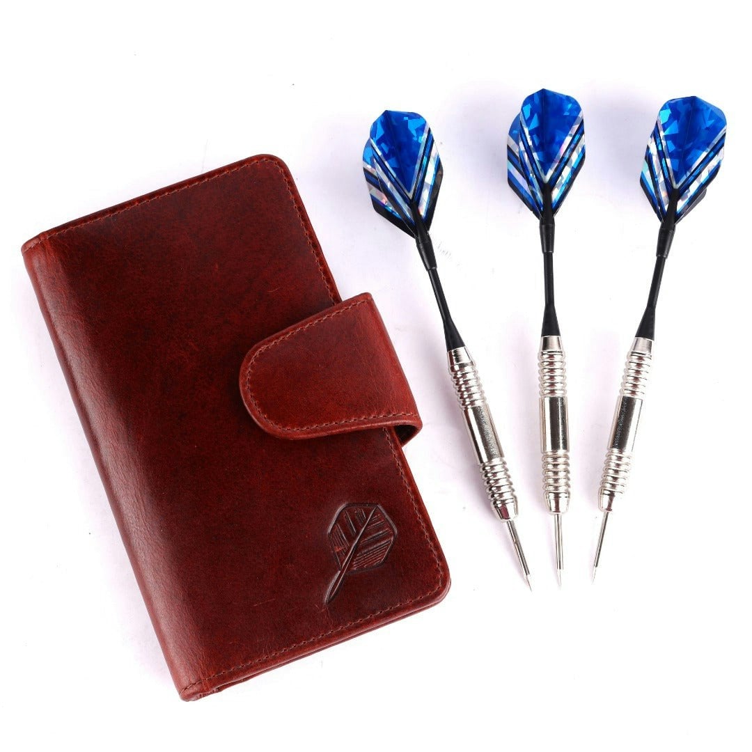 Sportgiftz Red The Ultimate Buffalo Leather Darts Wallet
