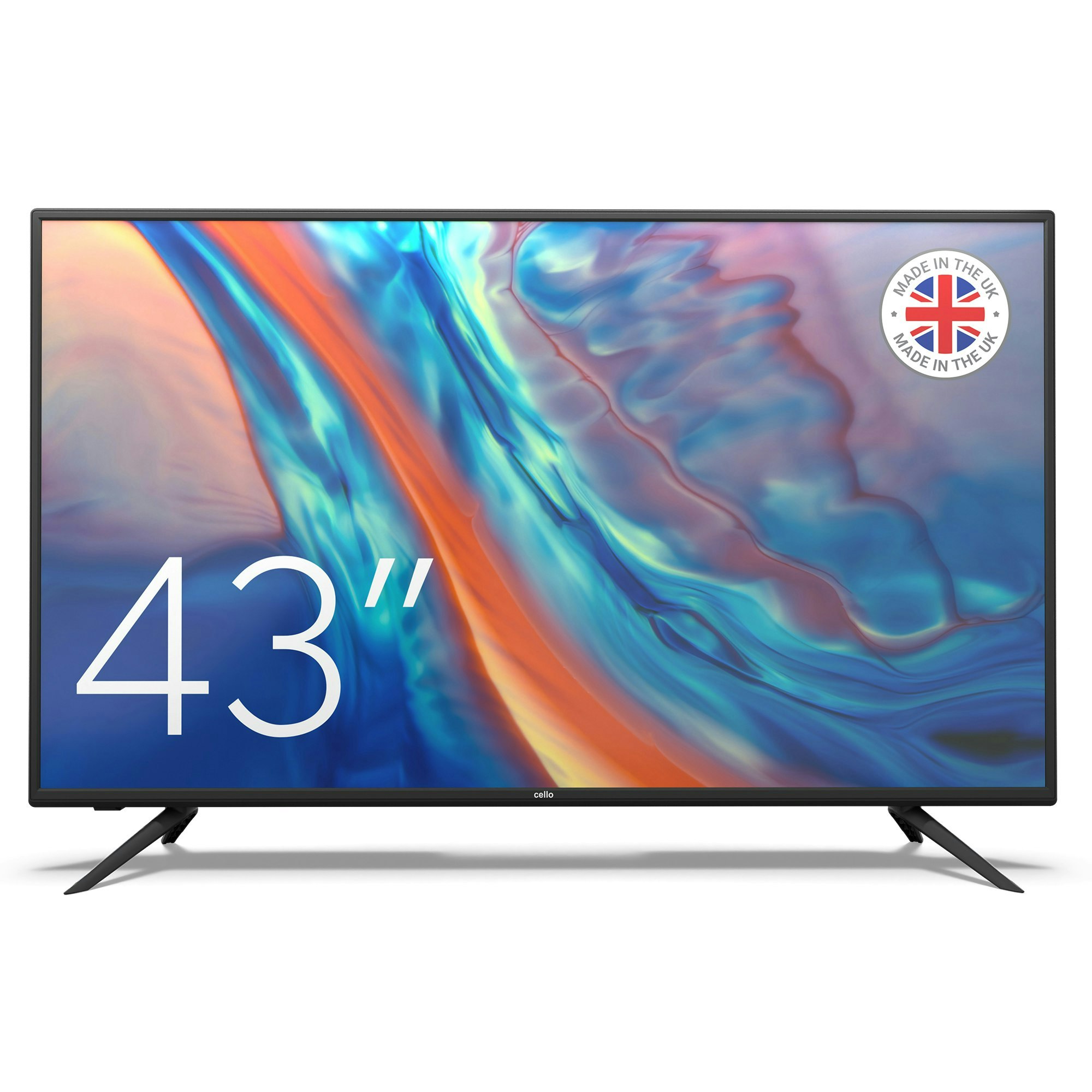 Cello C4320dvb 43"Full Hd Led Tv With Built In Freeview T2 Hd