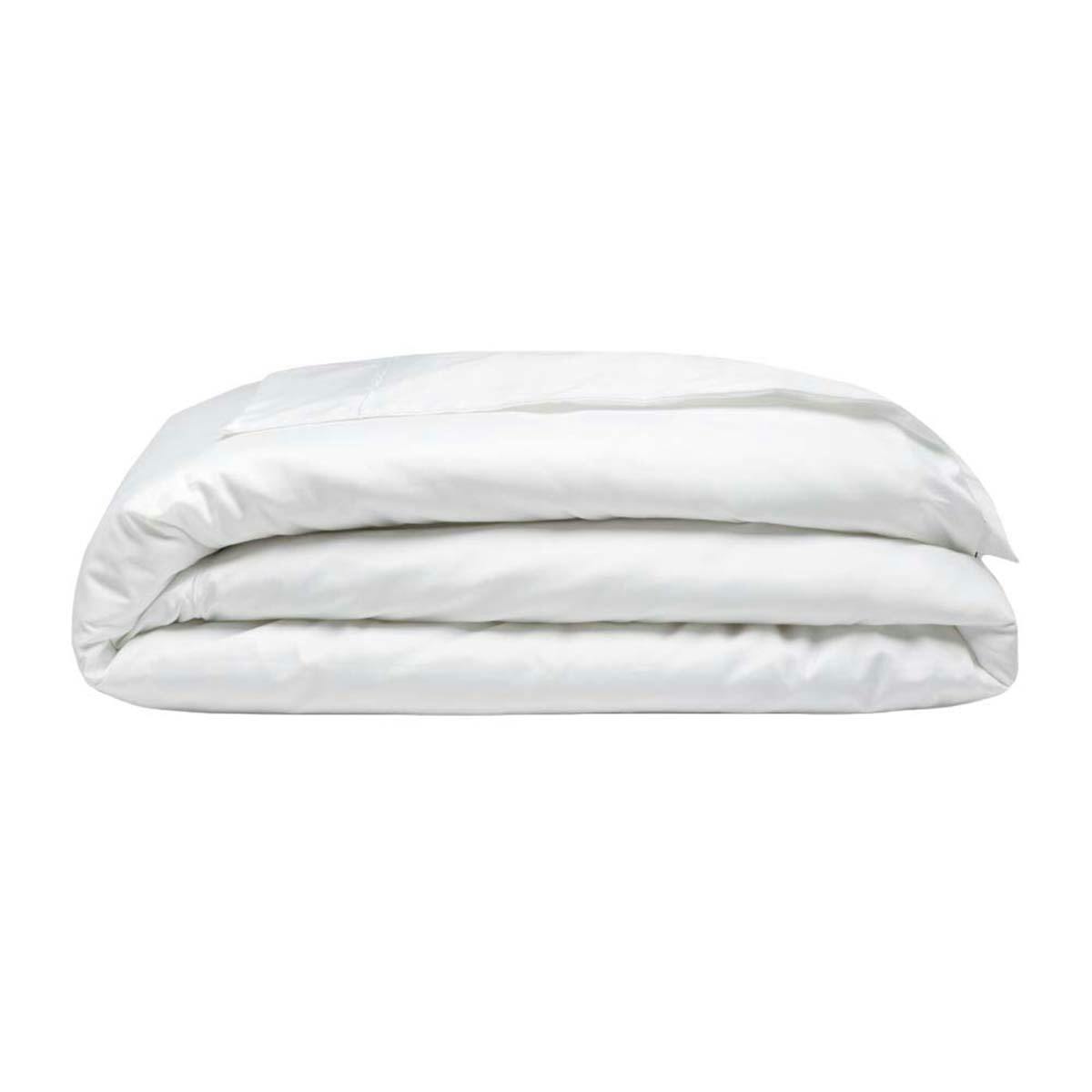 Belledorm White 400 Thread Count Egyptian Cotton Oxford Duvet Cover - Kingsize - 100% Egyptian Cotton