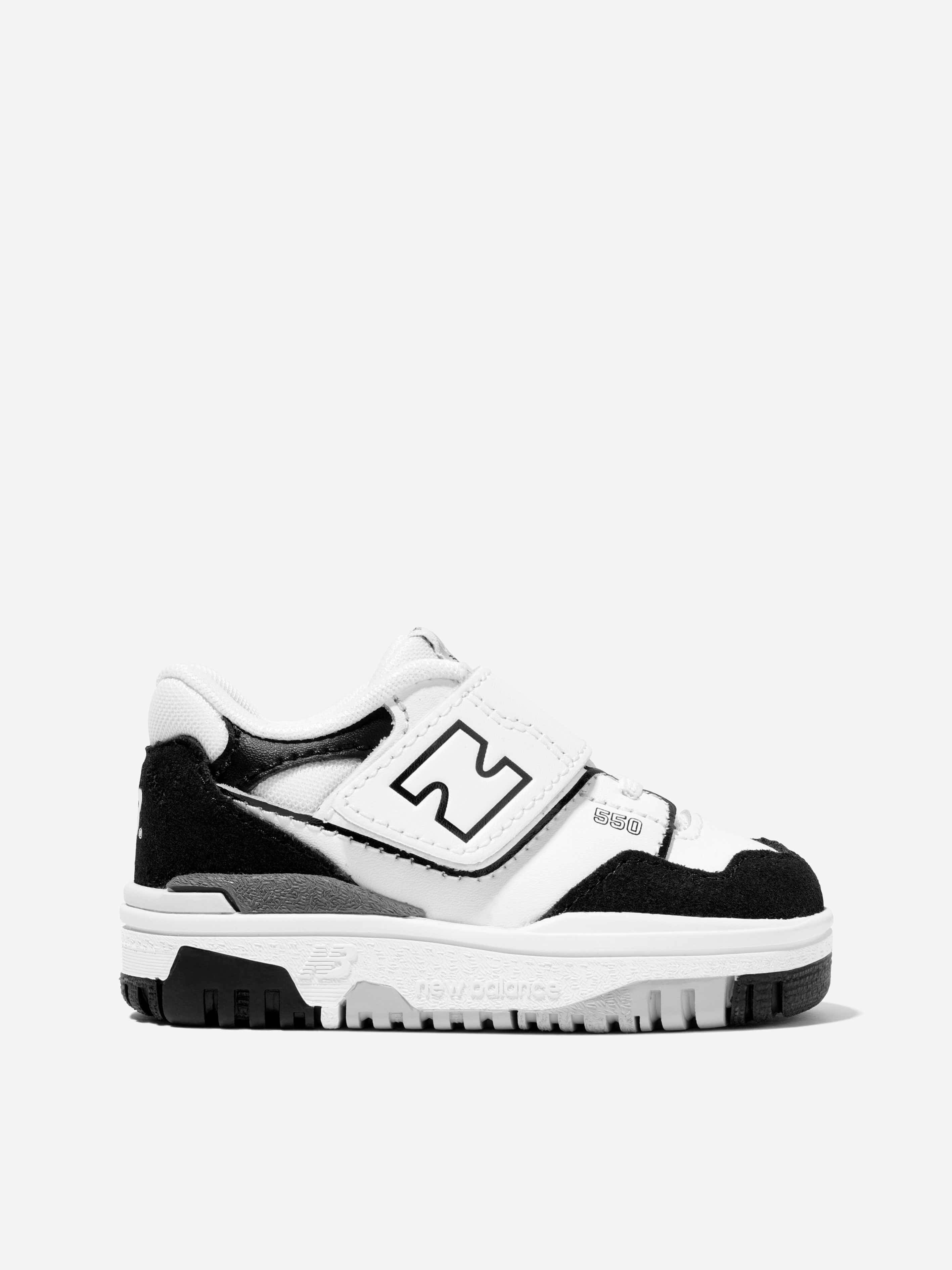 New Balance Black Kids 550 Logo Trainers In - Eu 22.5 Uk 5.5 - Us 6