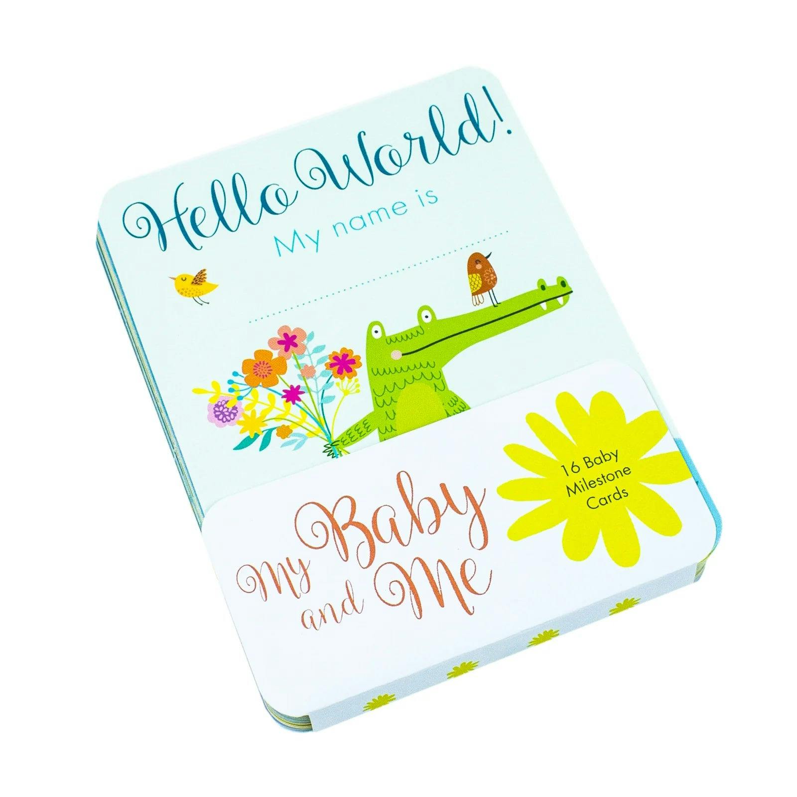Various Publishers My Baby And Me (16 Baby Milestone Cards)