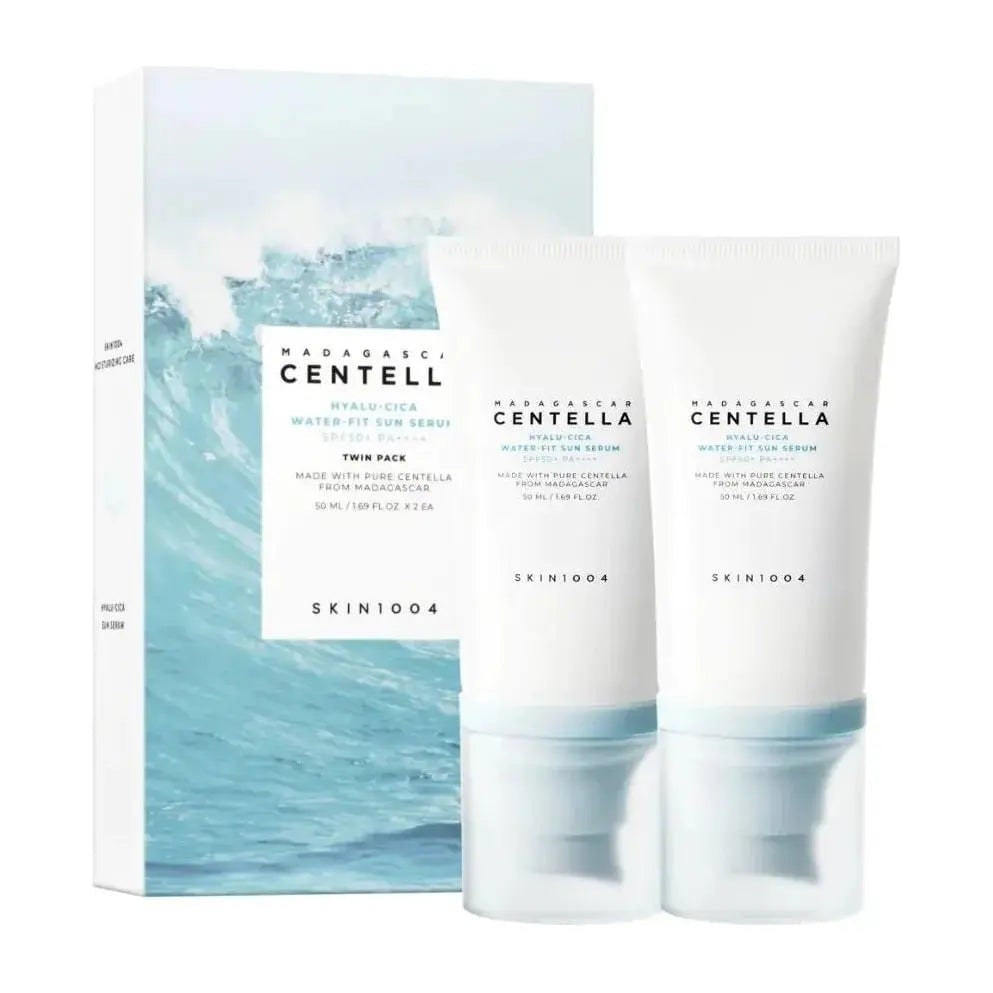 Skin1004 Madagascar Centella Hyalu-Cica Water-Fit Sun Serum Twin Pack (50ml x2) - Image 12