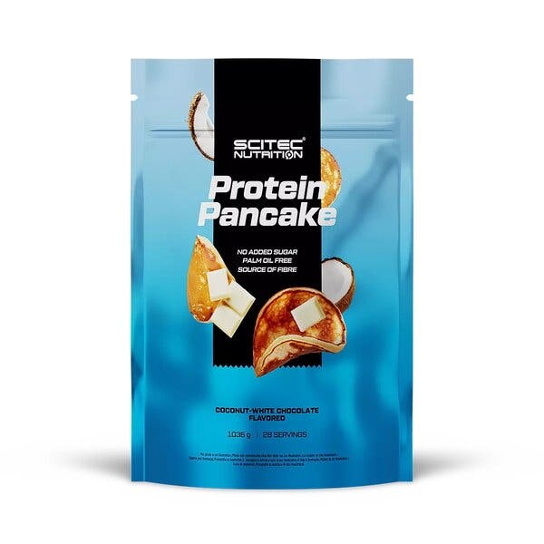 Scitec White Protein Pancake Mix - 1036 Grams - Coconut- Chocolate - Image 3