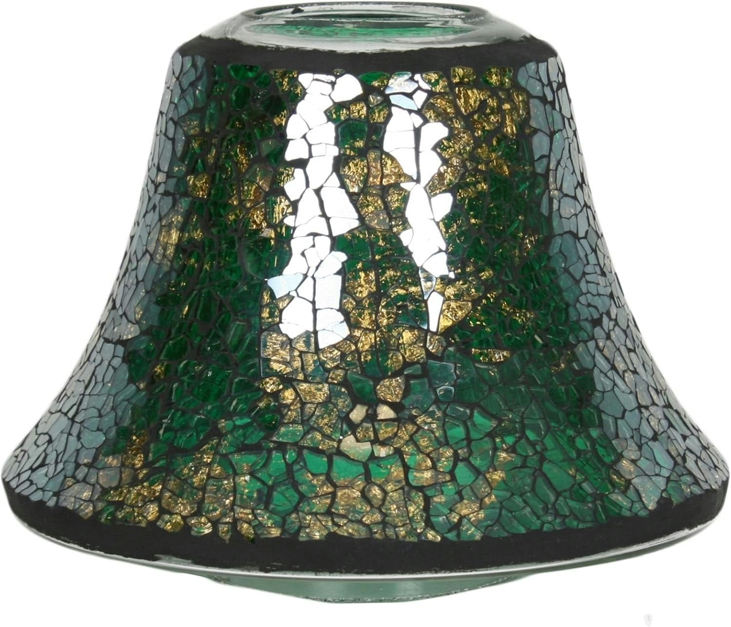 Rackhams S Gr & Gl Lustre Candle Jar Shade 16Cm