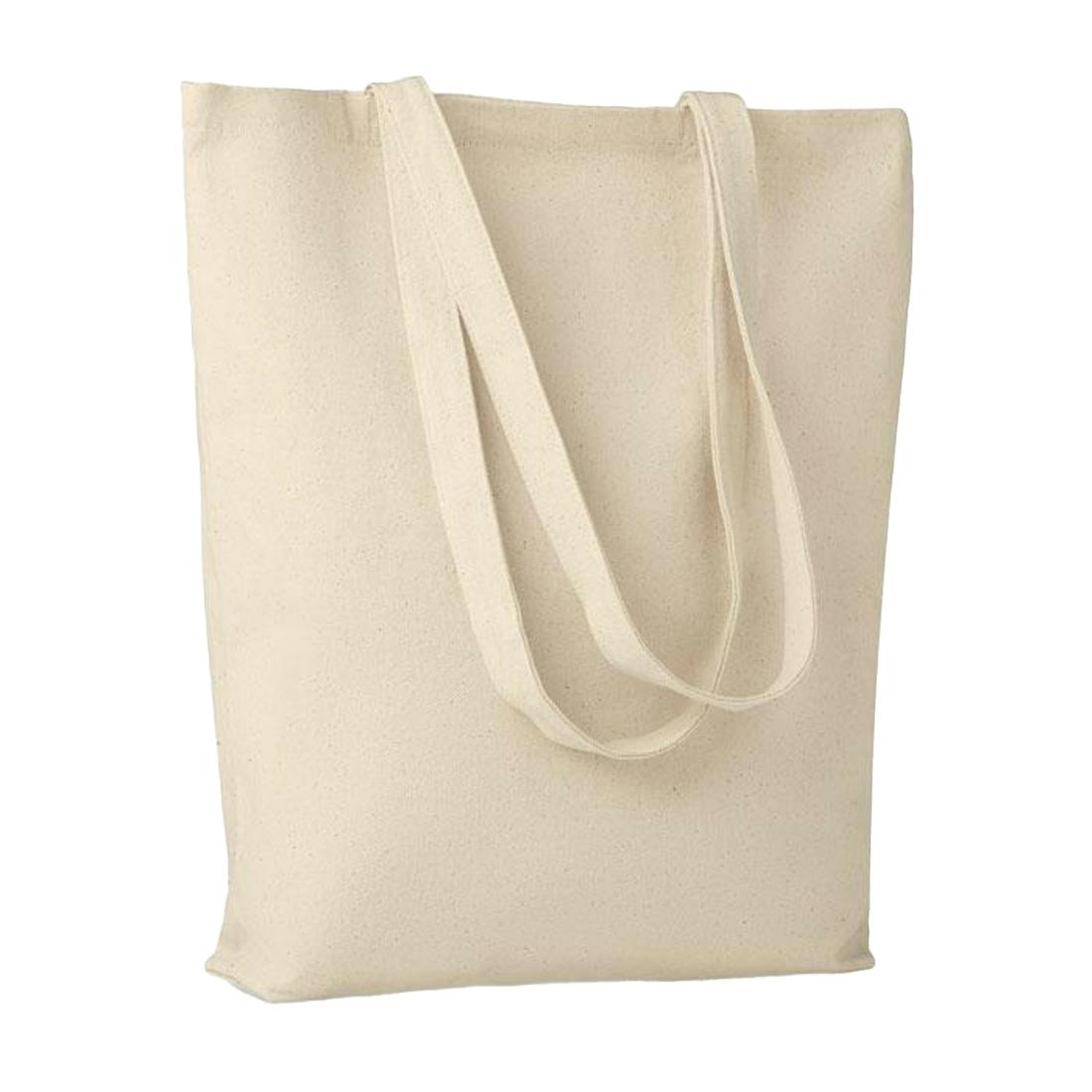 Midocean Beige Rassa Canvas Shopper Bag - One Size