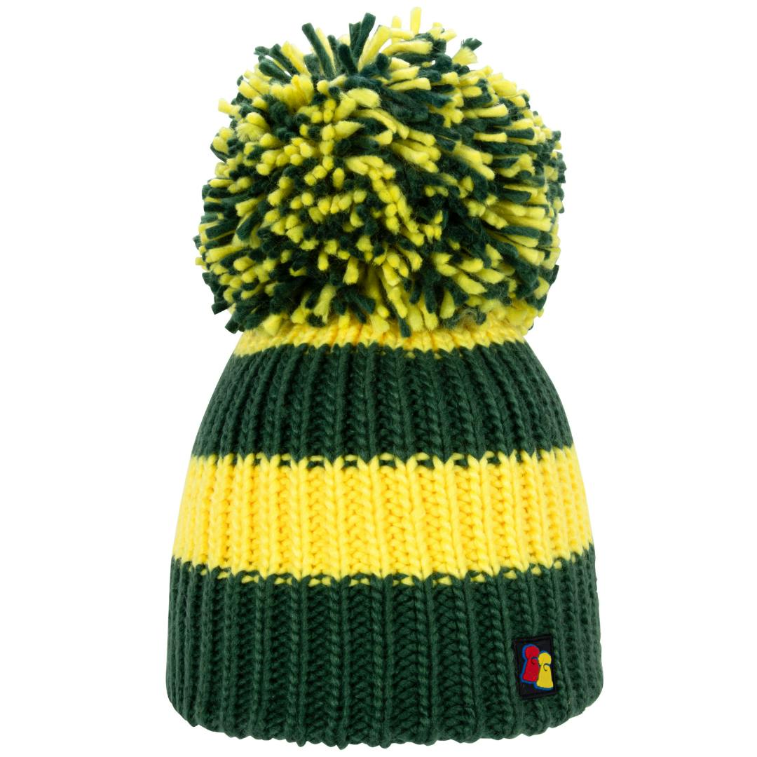 Big Bobble Hats Unisex Green/Yellow Budgie Smuggler