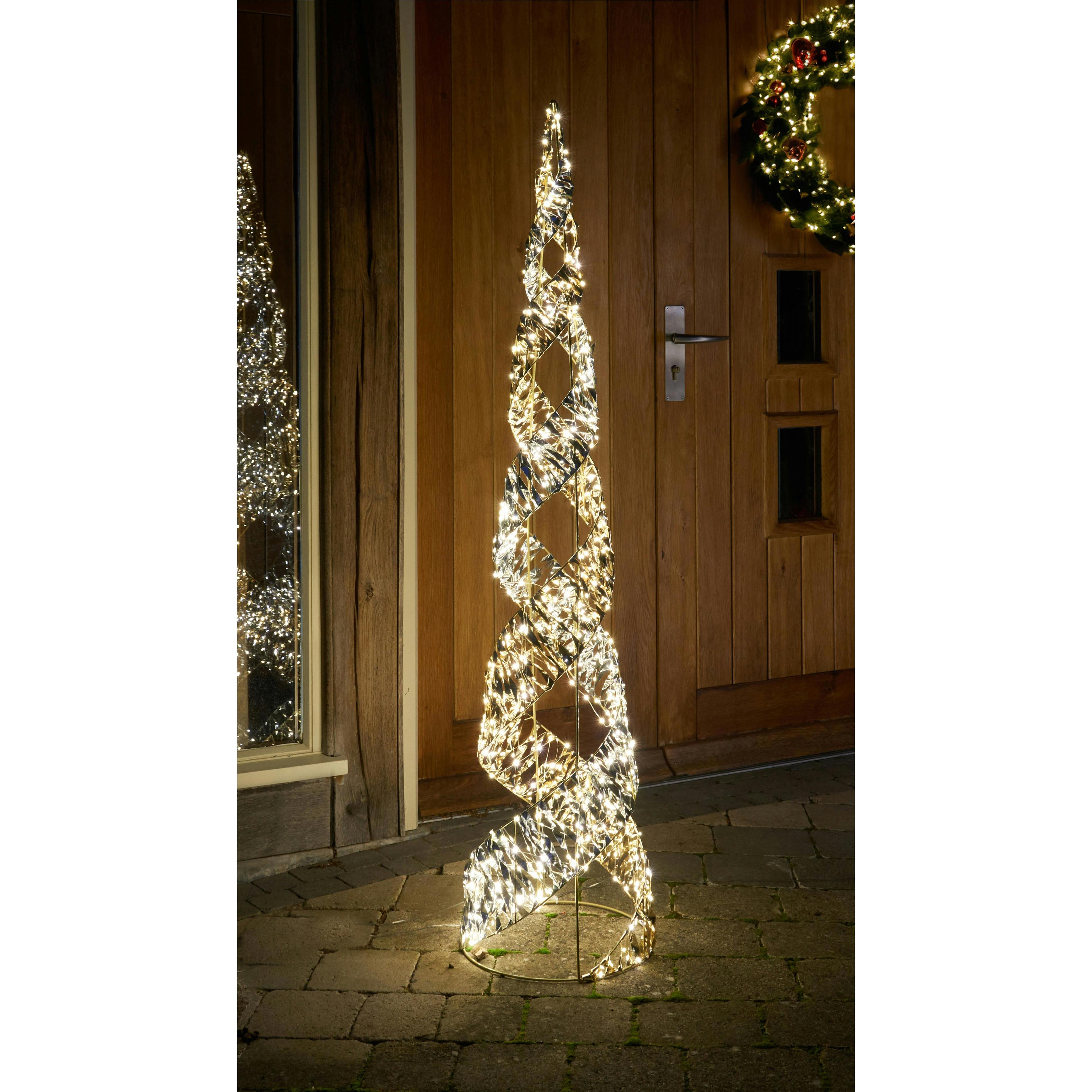 Rackhams Silver Gilt Helix Treebelisk 150Cm Lv