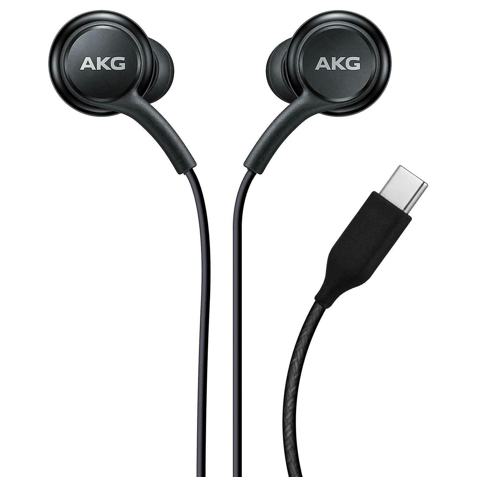 Samsung Black Genuine Akg Type C Headphone In Ear Headset Eo-Ic100bbeg